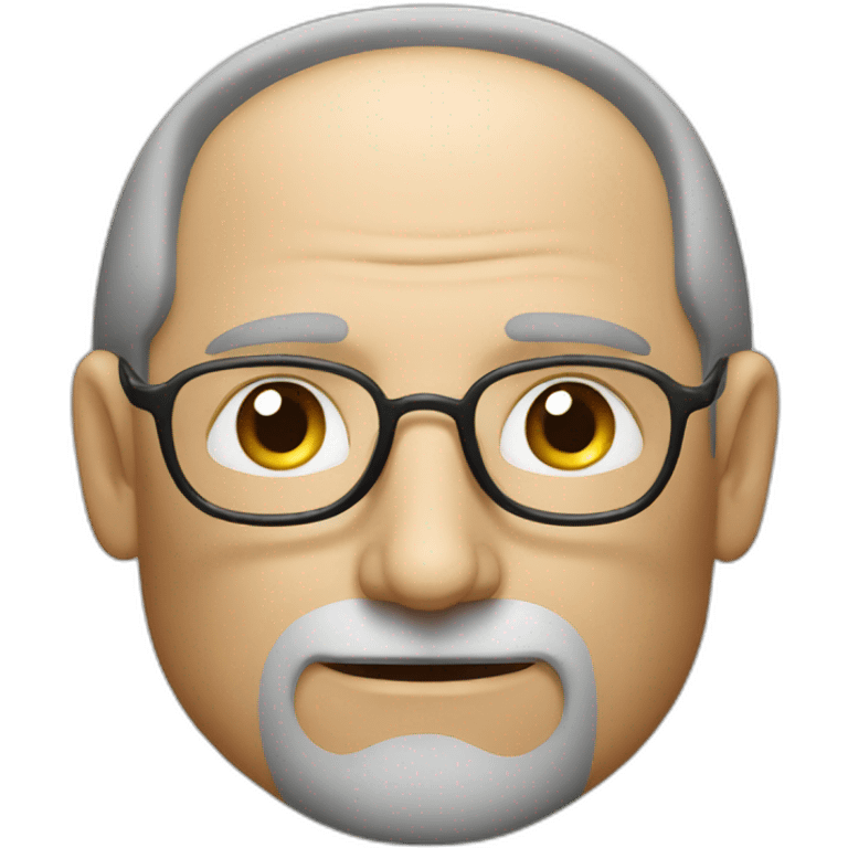 Steve jobs with iPhone emoji