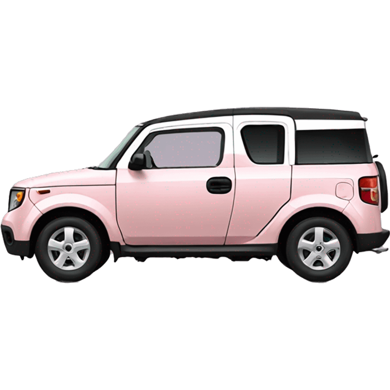 Light pink Honda element  emoji