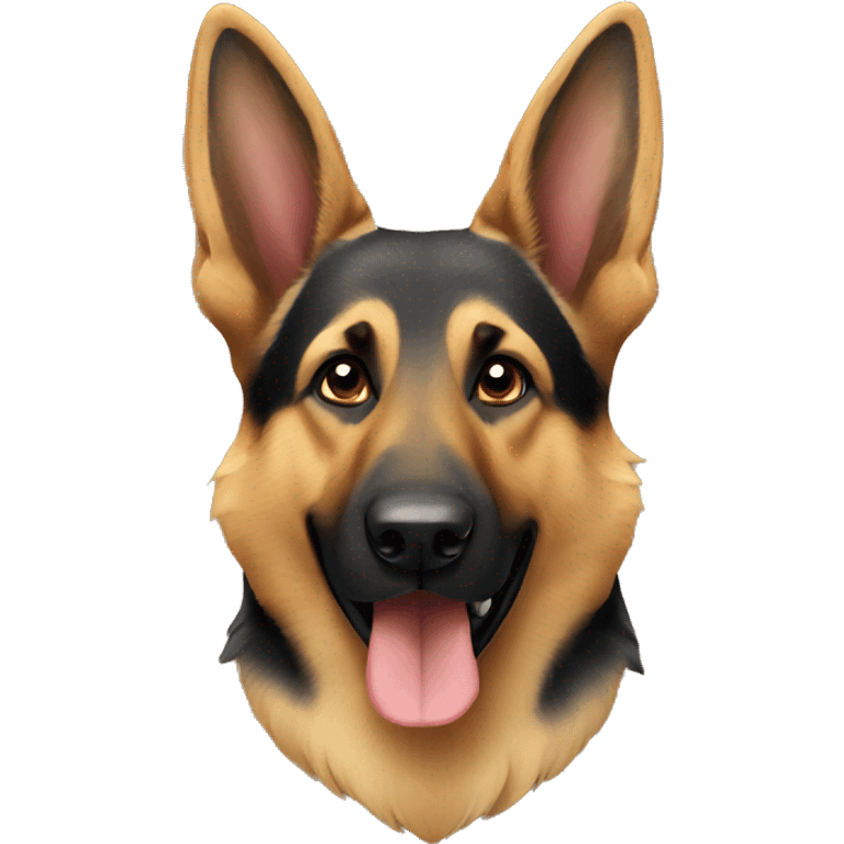 A German shepherd  emoji