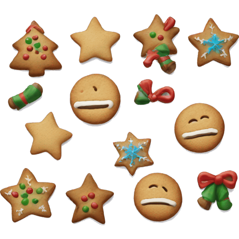 Christmas cookies emoji