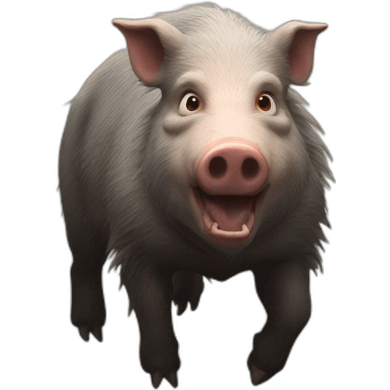 mind-blown-boar emoji