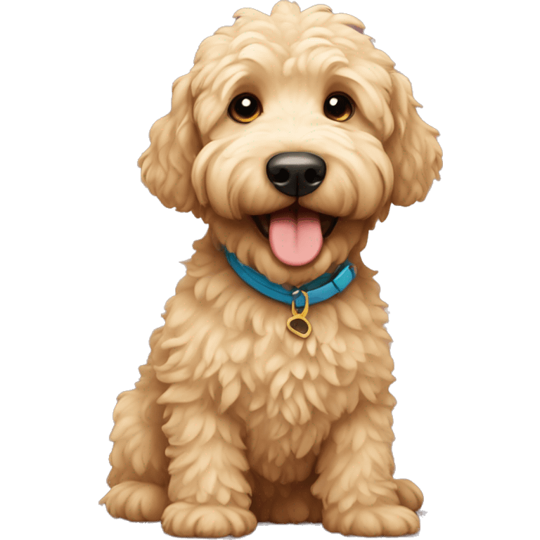 Golden doodle emoji