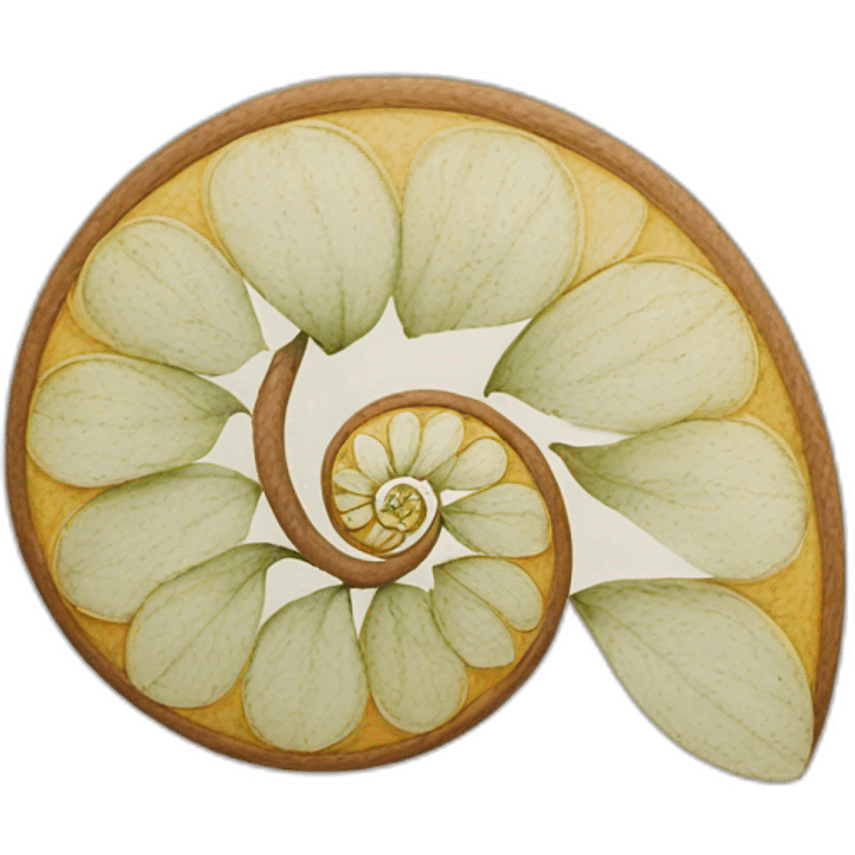 fibonacci drawing emoji