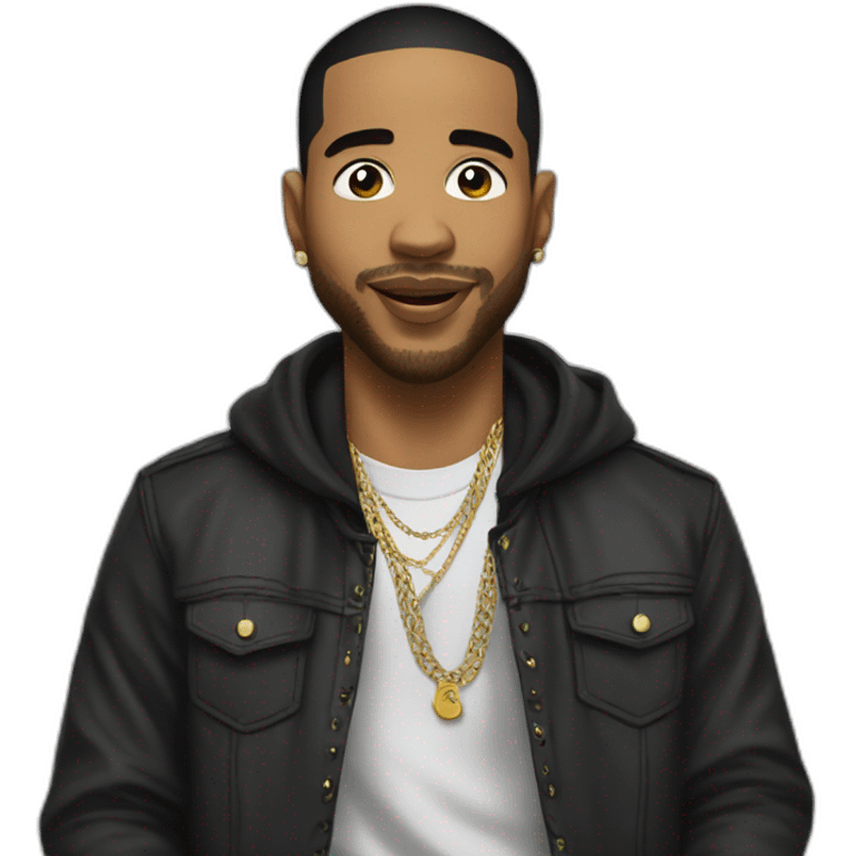 Lacrim rap singer emoji