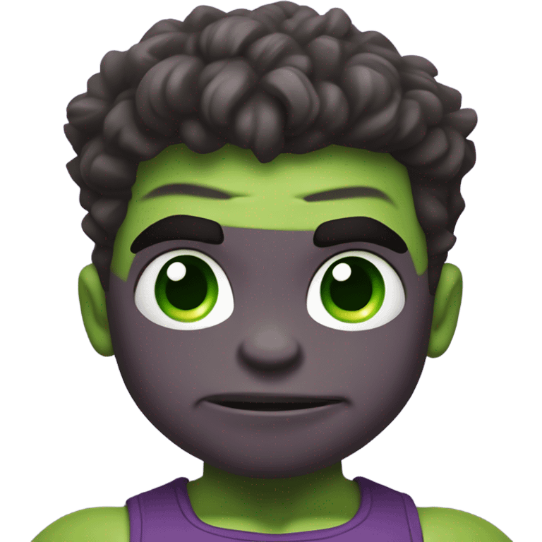 Baby hulk emoji