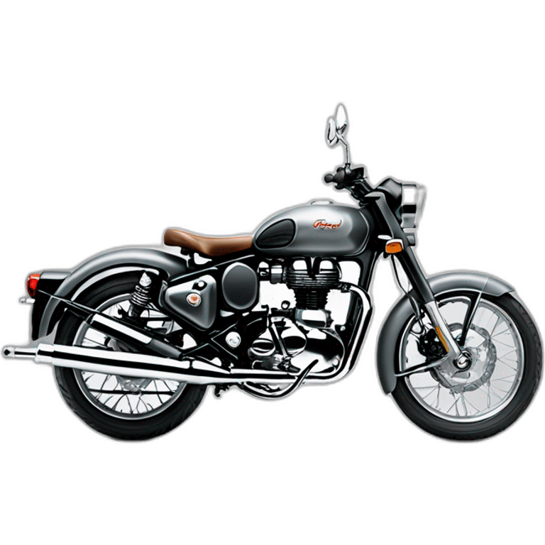 royal enfield classic 350 gunmetal grey emoji