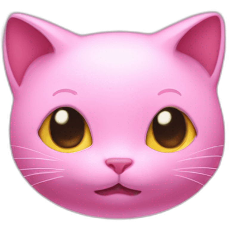 pink mew levitating emoji