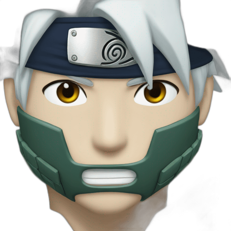 Kakashi avec kurama emoji