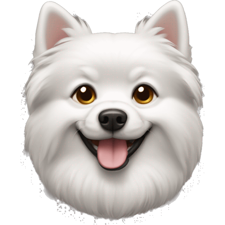 Spitz dog emoji