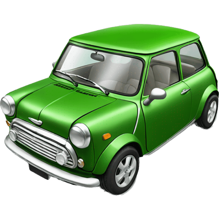 Car mini green emoji