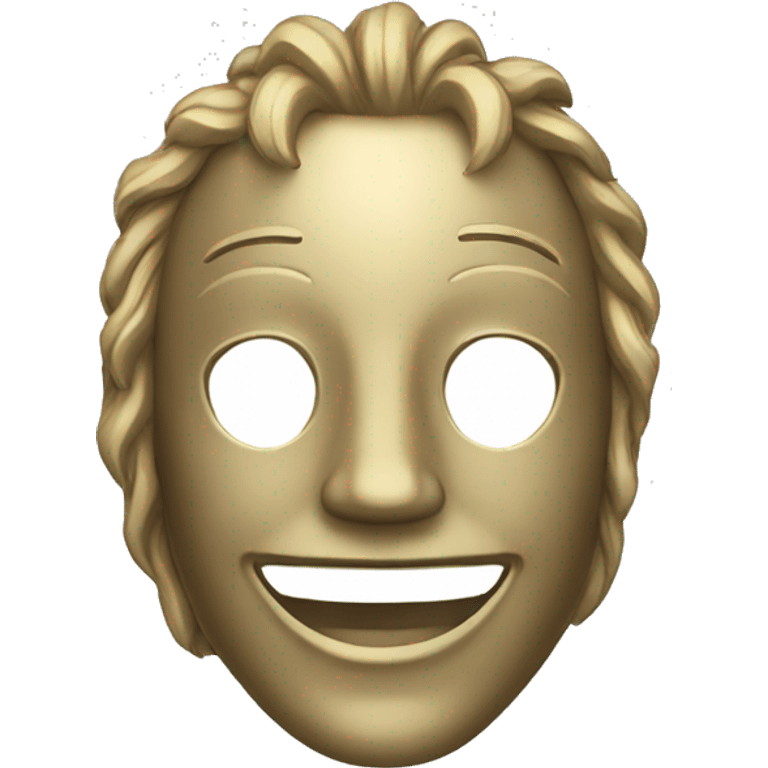 Mask of joy emoji