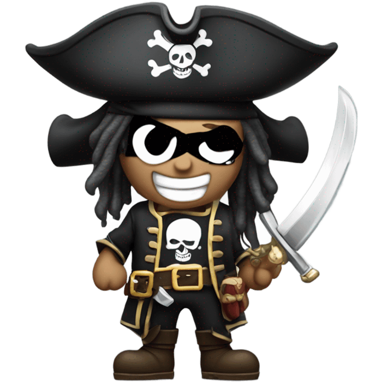 Las Vegas raider pirate  emoji