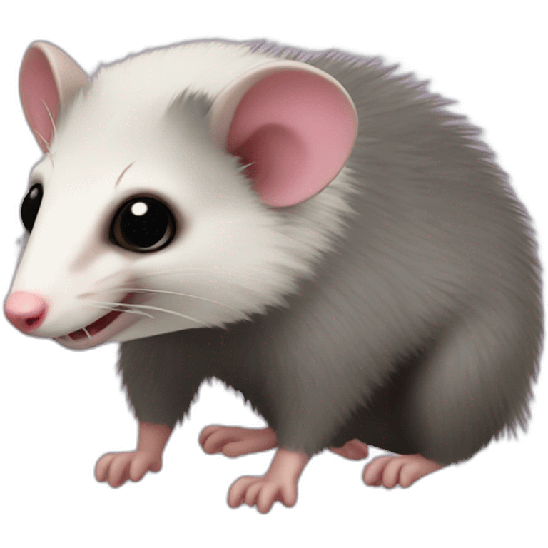 Opossum emoji