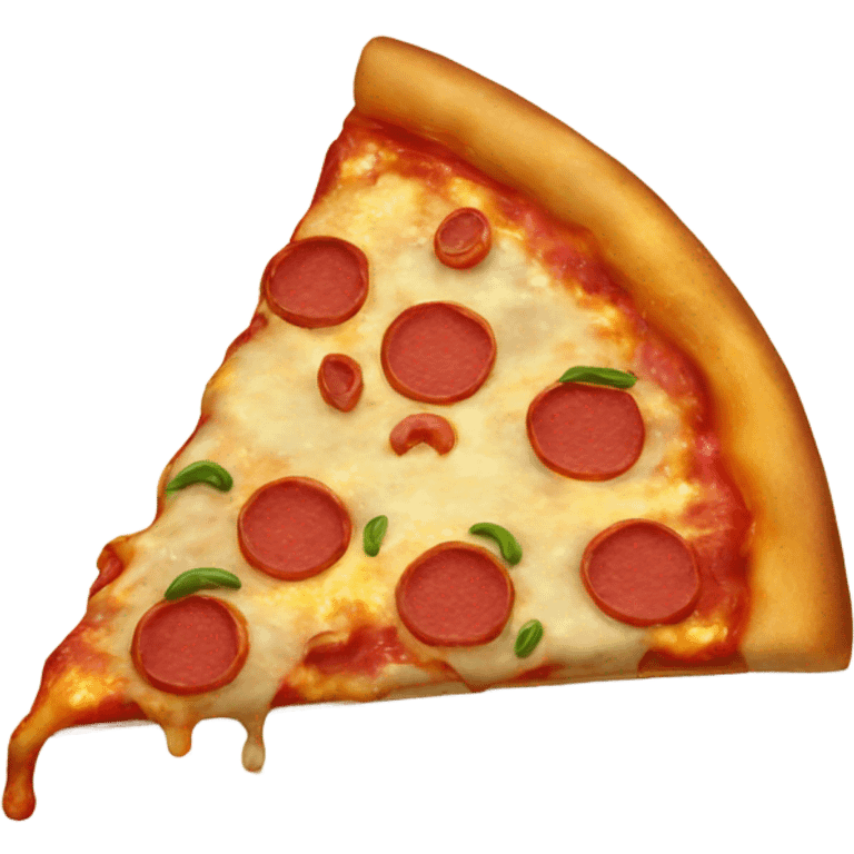 Gooey pizza emoji