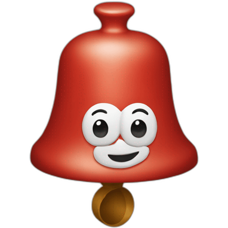 A red bell emoji