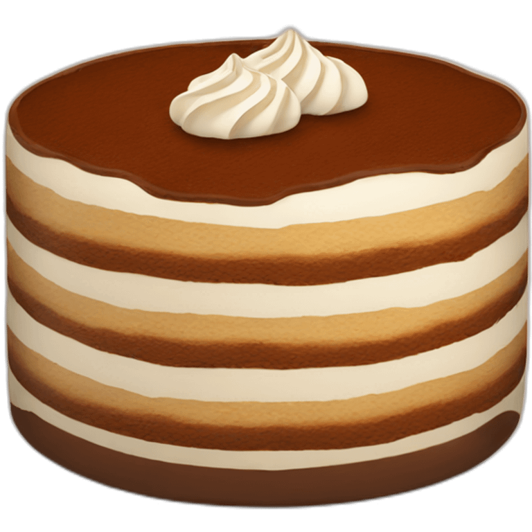 Tiramisu emoji