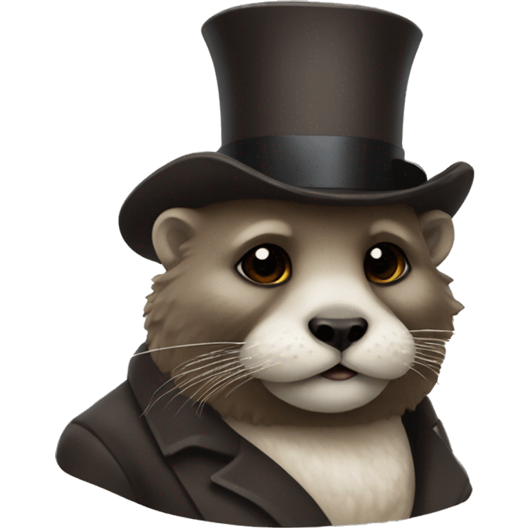 karl marx as an otter emoji