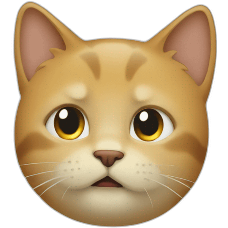 Un chat qui pleure emoji