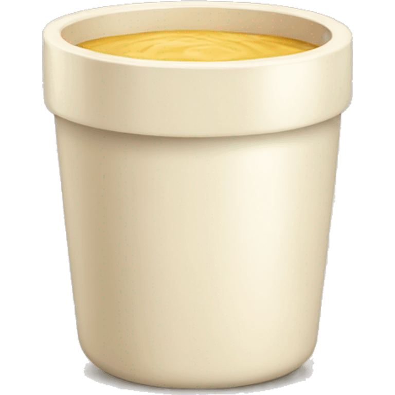 Cream pot emoji