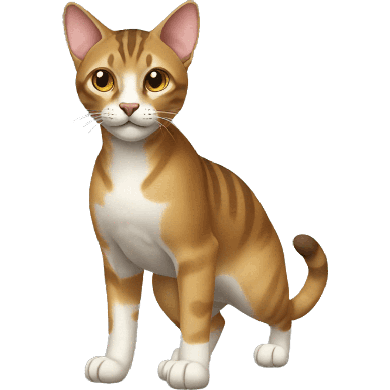 Sokoke Cat Breed Full Body emoji