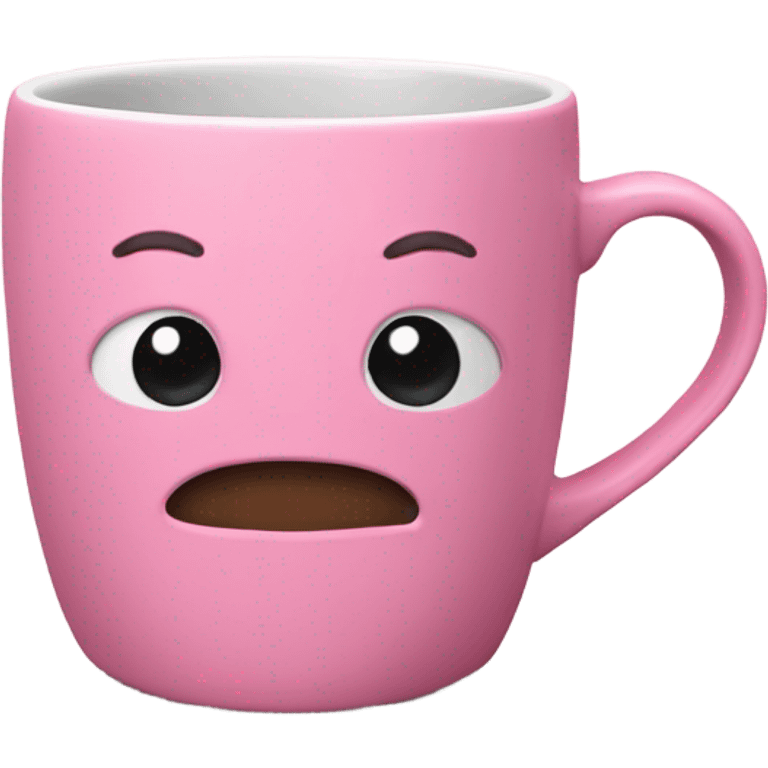 pink tea mug emoji