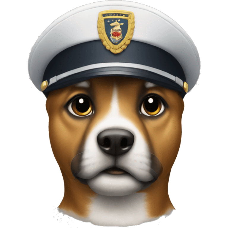 An officer animal  emoji