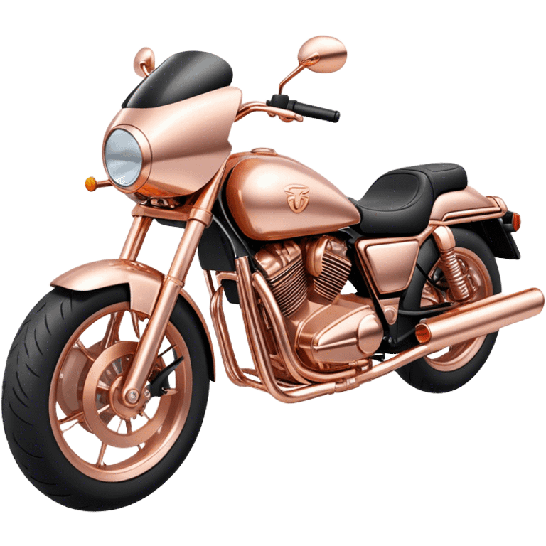 rose gold motocycle emoji