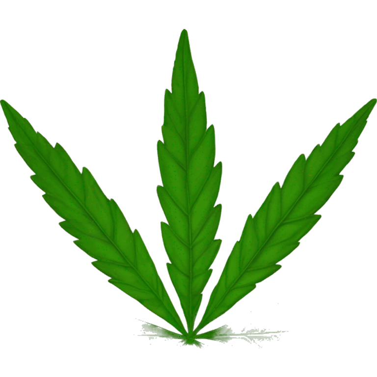 Weed leaf emoji