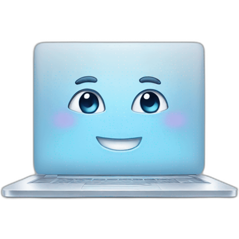 ice cold laptop emoji