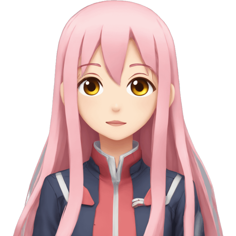 Darling in the Franxx zero two adorable emoji