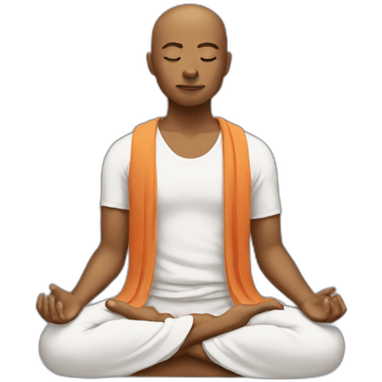 meditate emoji