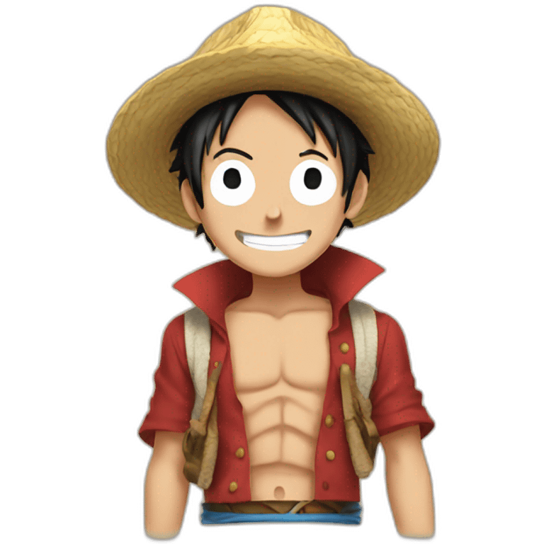 Luffy emoji