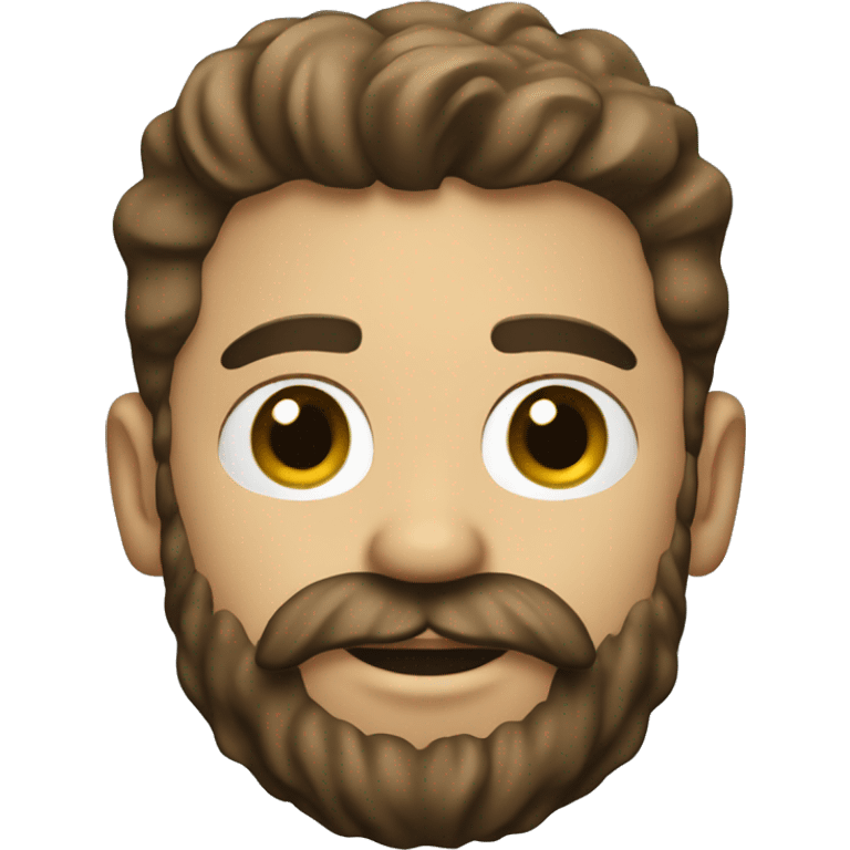 Guy with beard wearing a texas rangers h emoji