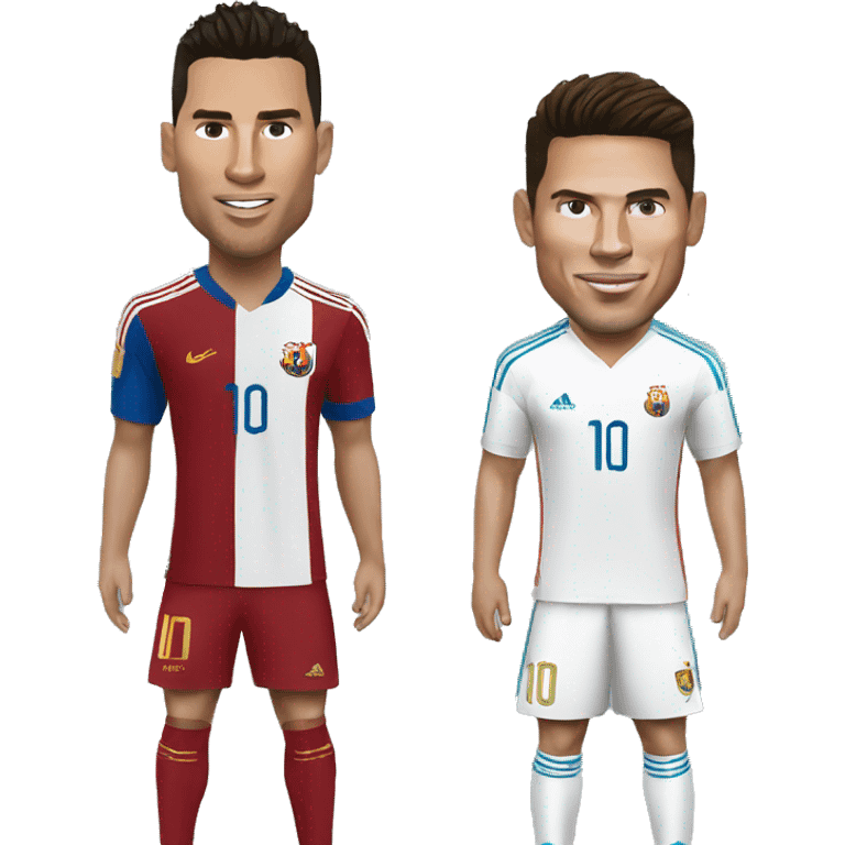 Ronaldo messi emoji