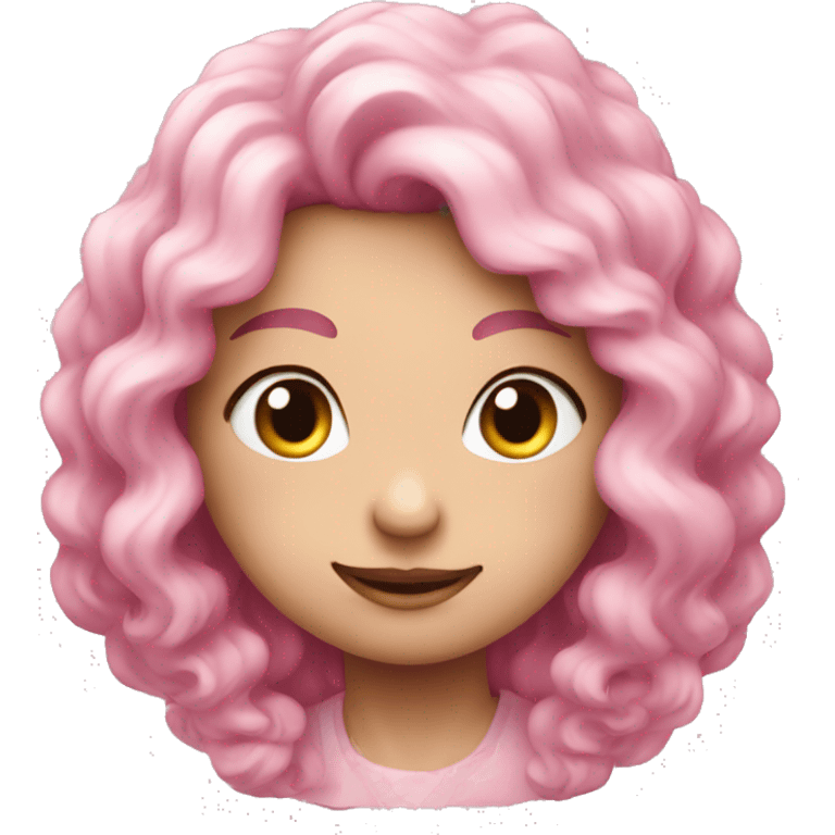 Corazon rosa pastel  emoji