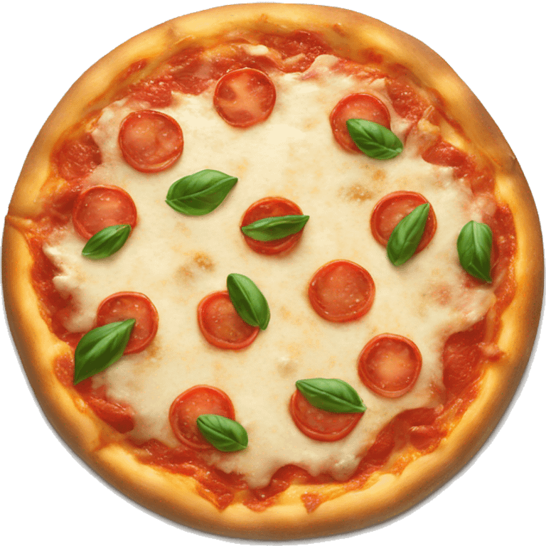 Margherita pizza emoji