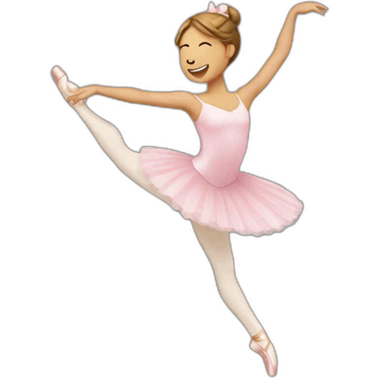 ballerina jump emoji