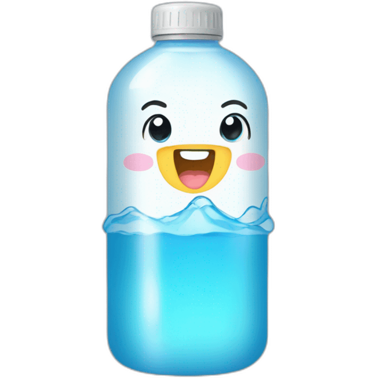 Kawaii water bottle emoji