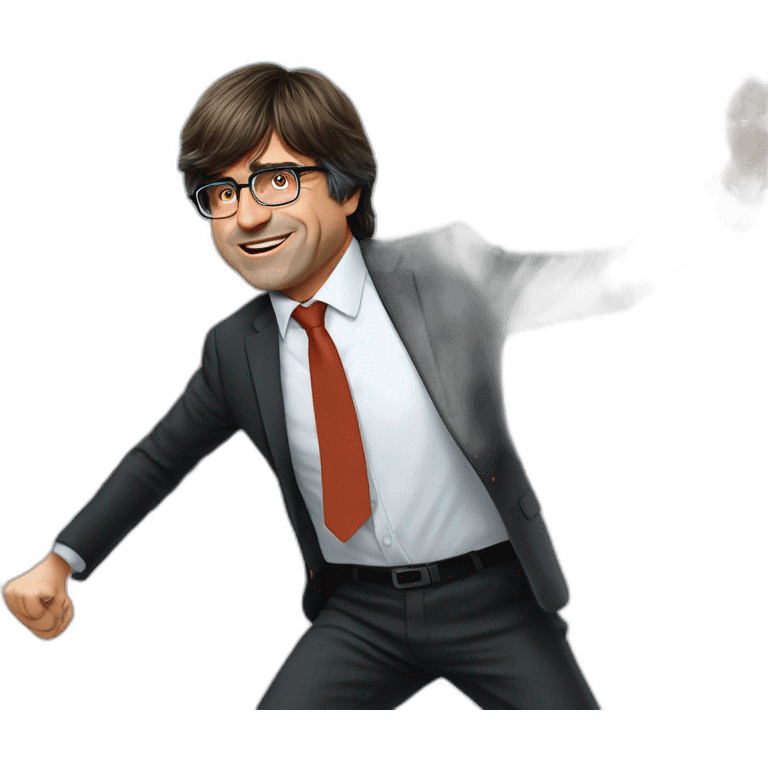 puigdemont dancing emoji