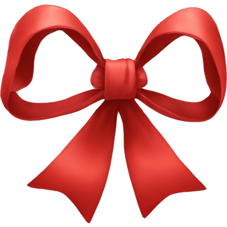 Bow red emoji