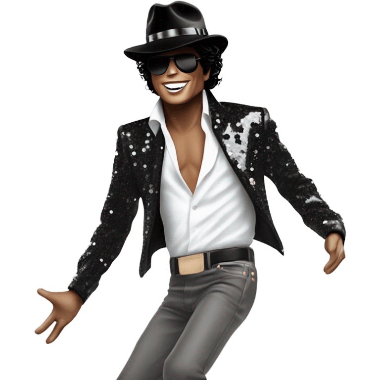 Micheal Jackson dancing  emoji