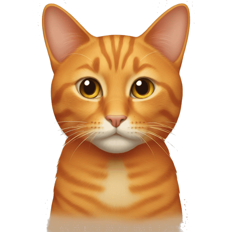 Orange cat emoji