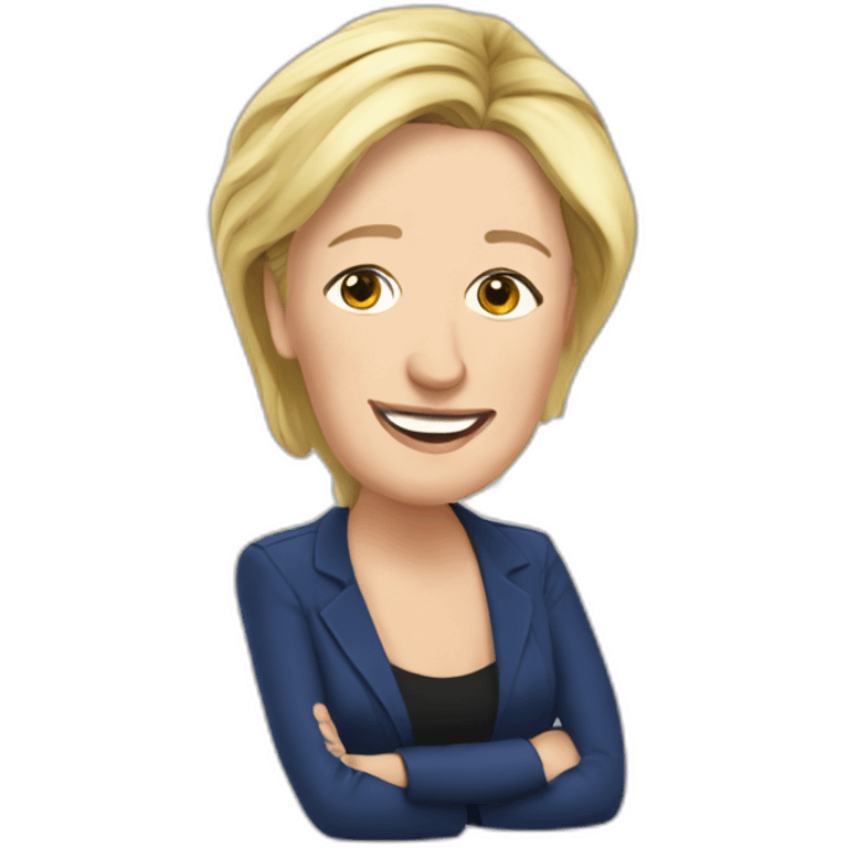 marin le pen emoji