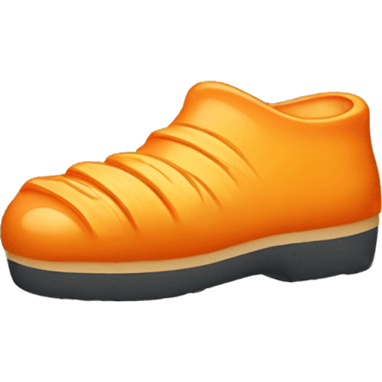 Marmalade barefoot emoji