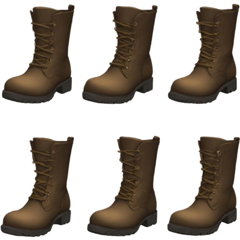 Angry boots emoji