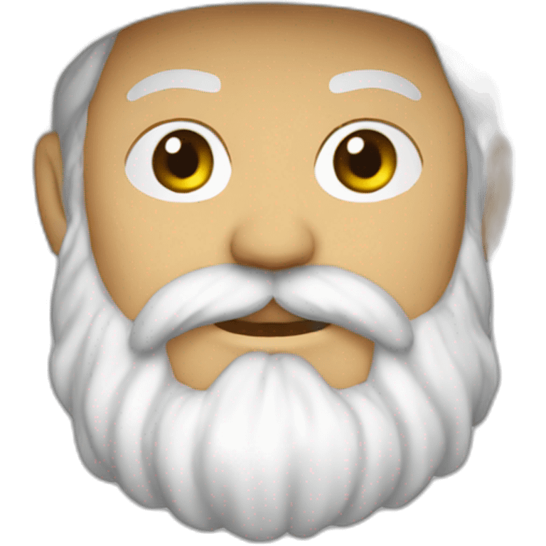 Barbe blanche One Piece emoji