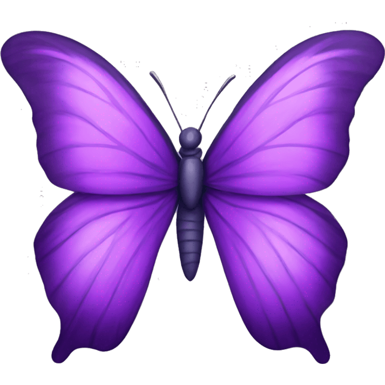 Purple mariposa emoji