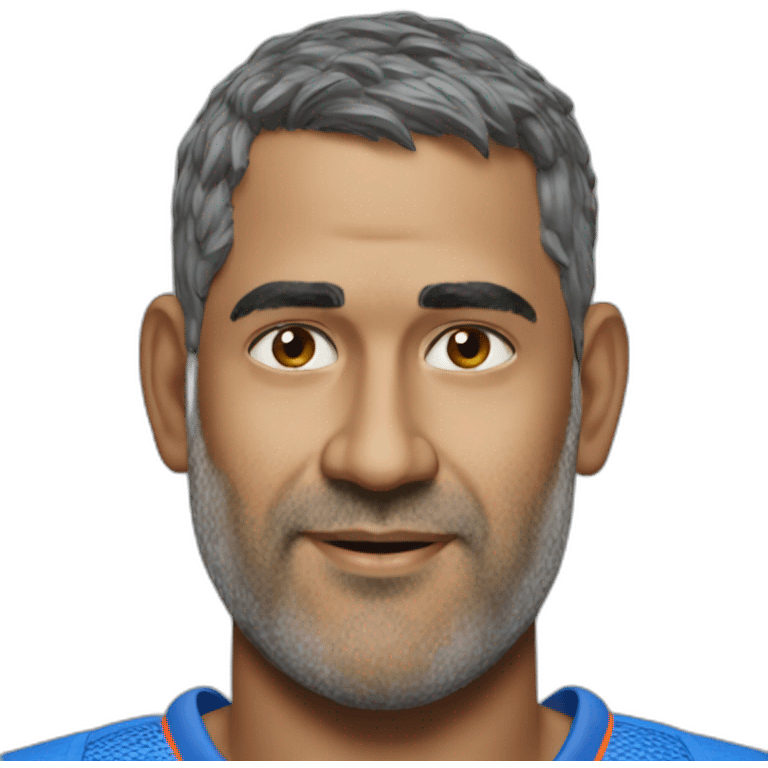 DHONI emoji