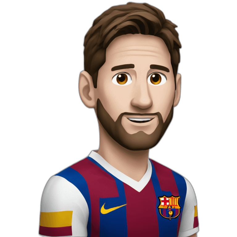 soccer god messi emoji