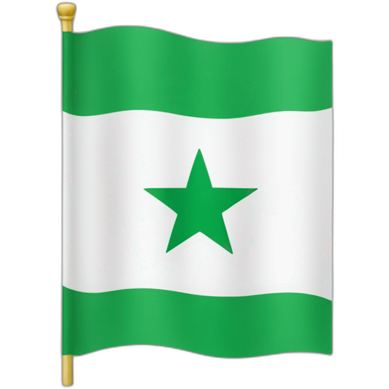 Green Syria flag emoji